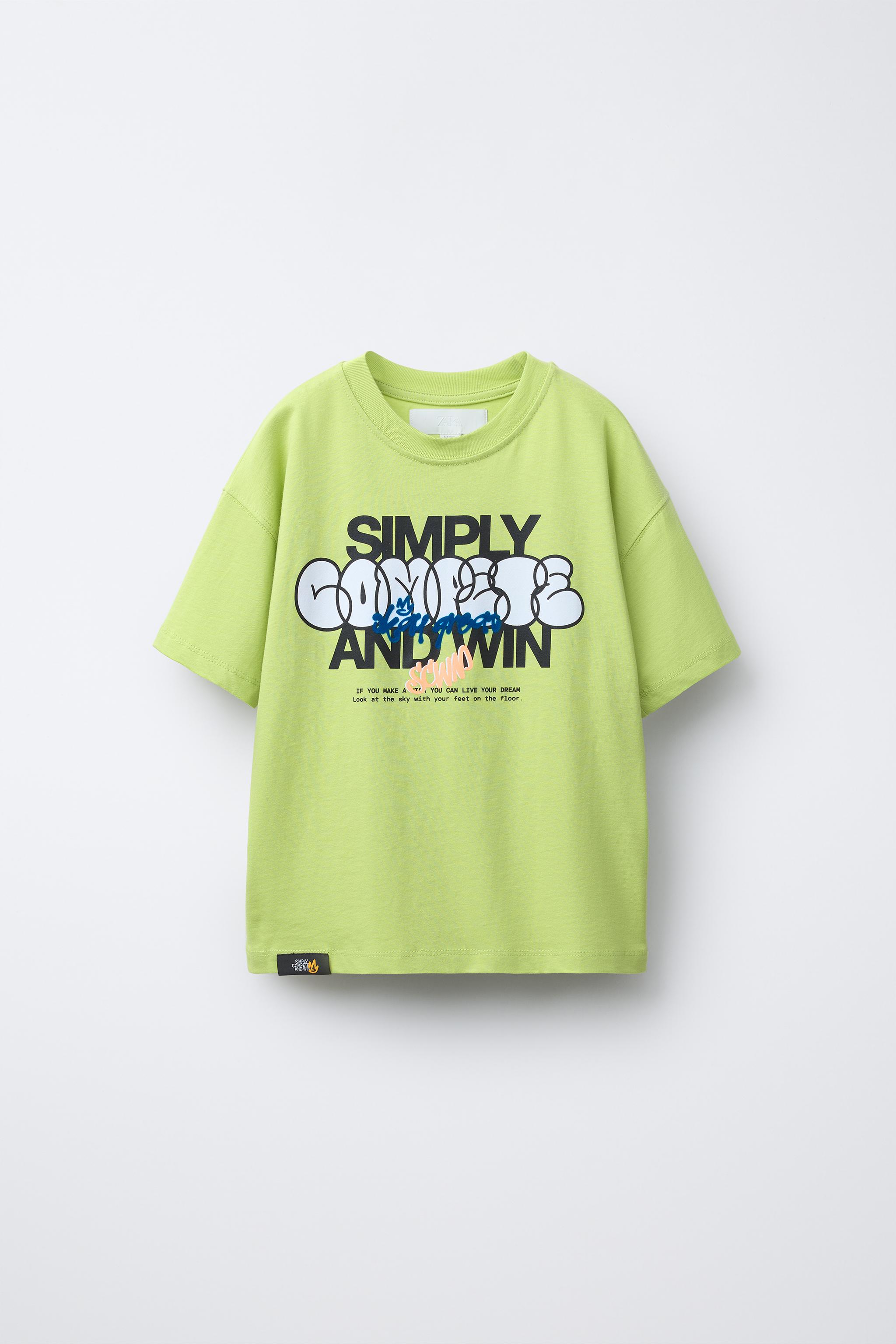 FLOCKED GRAFFITI T-SHIRT